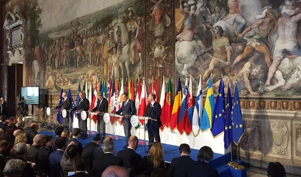 60° ANNIVERSARIO DELLA FIRMA DEI TRATTATI DI ROMA